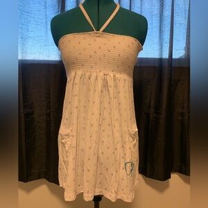 OPI White and Blue Swim Coverup